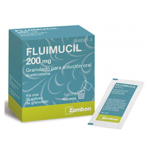 FLUIMUCIL 200 MG GRANULADO 30 SOBRES