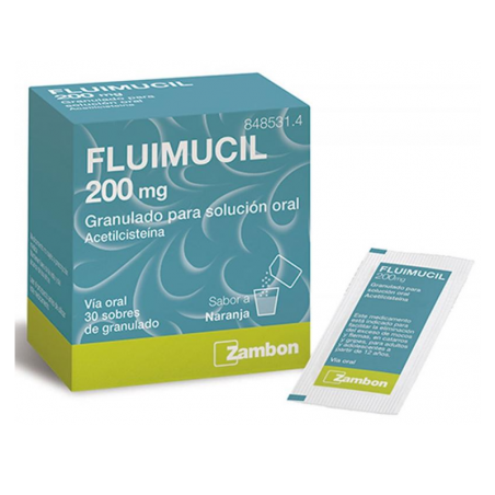 FLUIMUCIL 200 MG GRANULADO 30 SOBRES