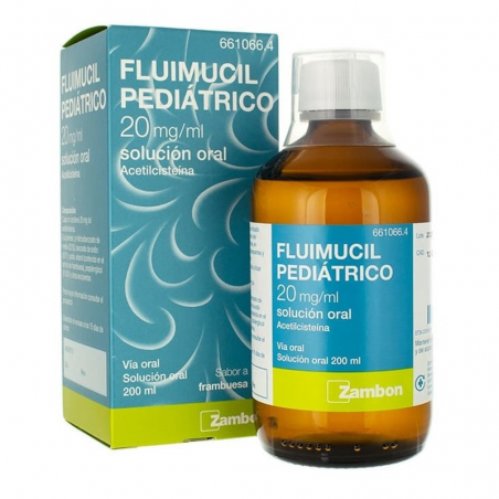 FLUIMUCIL PEDIÁTRICO 20 MG/ML SOLUCIÓ ORAL 200 ML