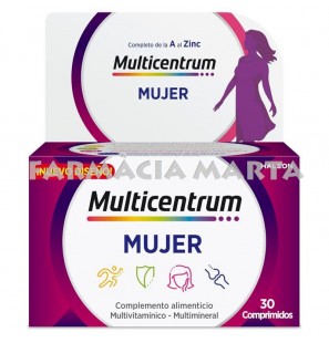 MULTICENTRUM MUJER 30 COMPRIMITS