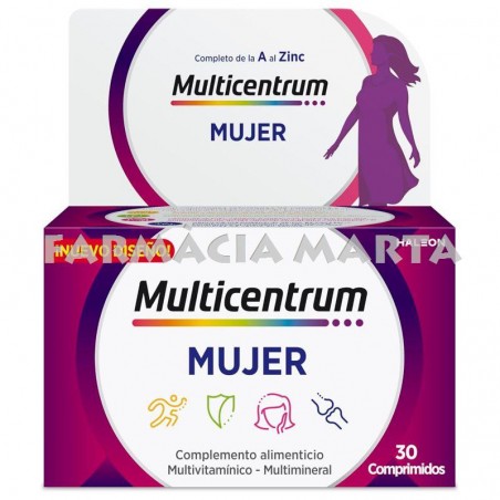 MULTICENTRUM MUJER 30 COMPRIMITS