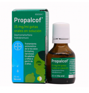 PROPALCOF 15MG/ML GOTES 20 ML