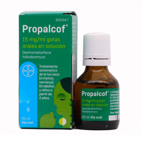 PROPALCOF 15MG/ML GOTES 20 ML