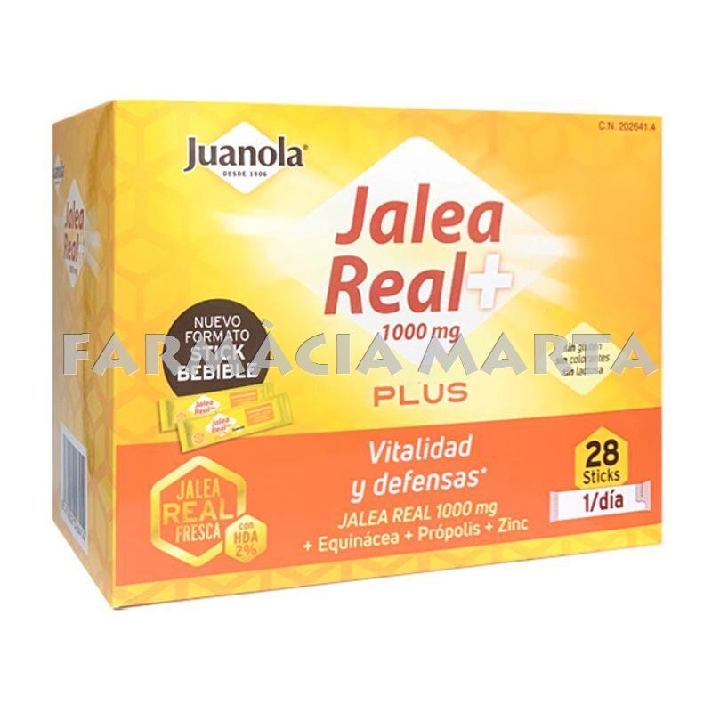 JUANOLA JALEA REAL PLUS 28 SOBRES 10 ML