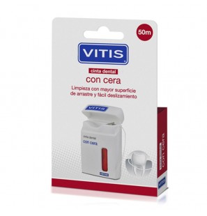 VITIS CINTA DENTAL CERA 50 M