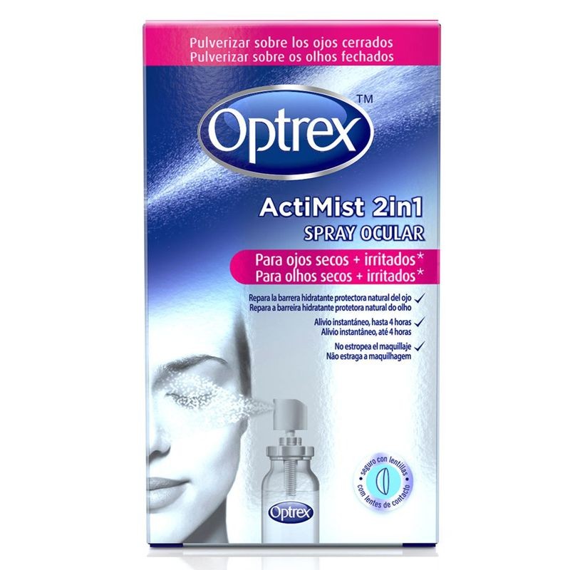 OPTREX ACTIMIST 2 EN 1 OJOS SECOS IRRITADOS 10 ML