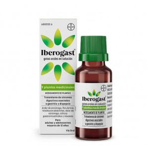 IBEROGAST GOTES ORALS SOLUCIÓ 20 ML