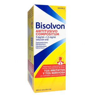 BISOLVON ANTITUSIVO COMPOSITUM XAROP 200 ML