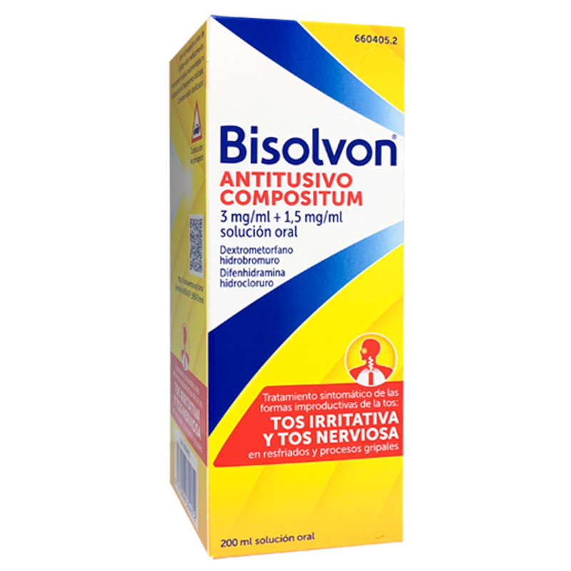 BISOLVON ANTITUSIVO COMPOSITUM XAROP 200 ML