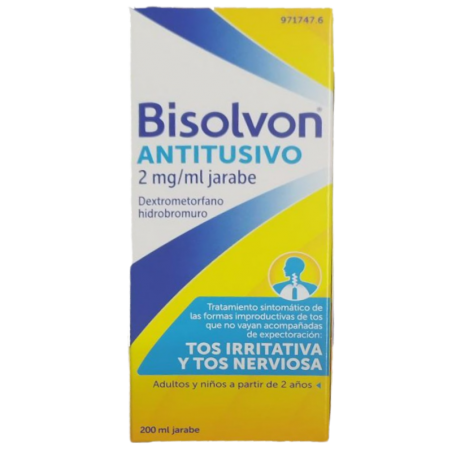 BISOLVON ANTITUSIVO 2MG/ML XAROP 200 ML