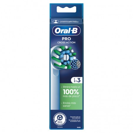 ORAL B PRO CROSS ACTION RECANVI 3 UNITATS