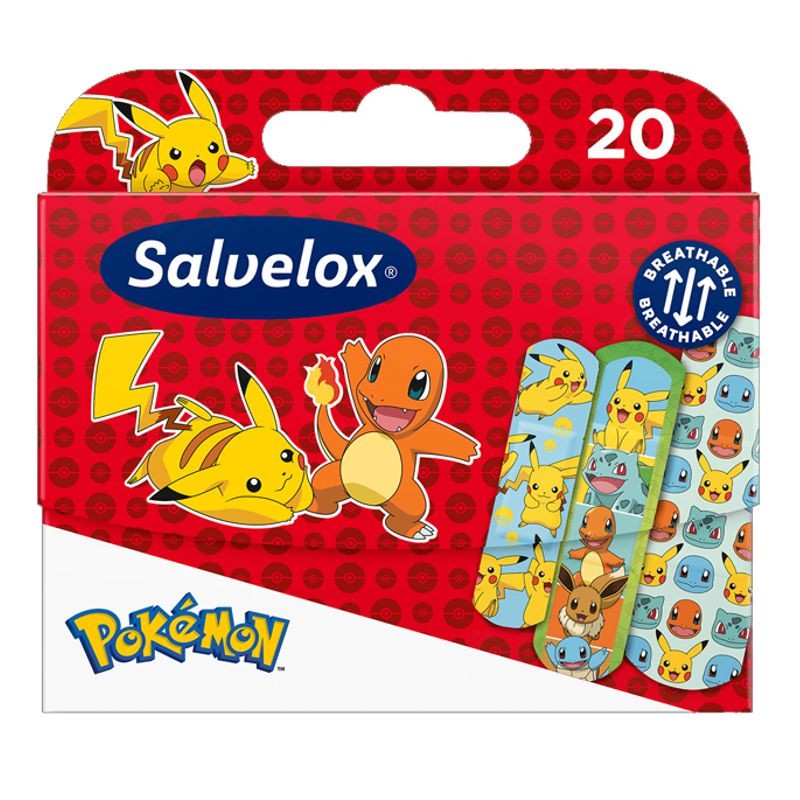 SALVELOX INFANTIL POKEMON 20 APÒSITS