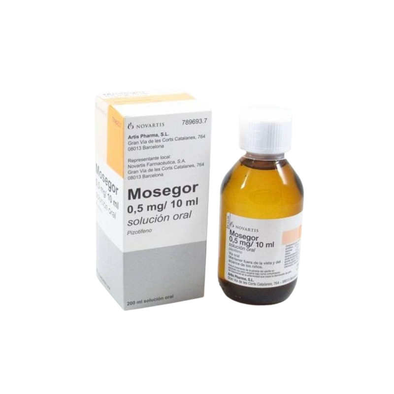 MOSEGOR 0,5 MG/10 ML SOLUCIÓN ORAL 200 ML