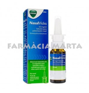 NASALVICKS 0.5 MG/ML NEBULIZADOR NASAL 15 ML