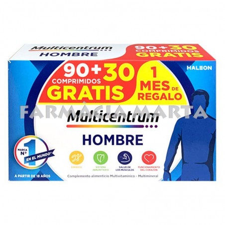 MULTICENTRUM HOMBRE 90+30 COMPRIMITS OFERTA