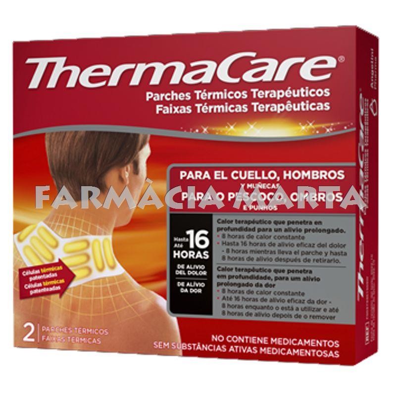 THERMACARE CUELLO HOMBRO MUÑECA 2 PEGATS