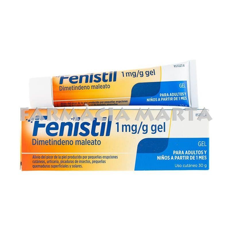 FENISTIL GEL 1MG/GR GEL 30 GR