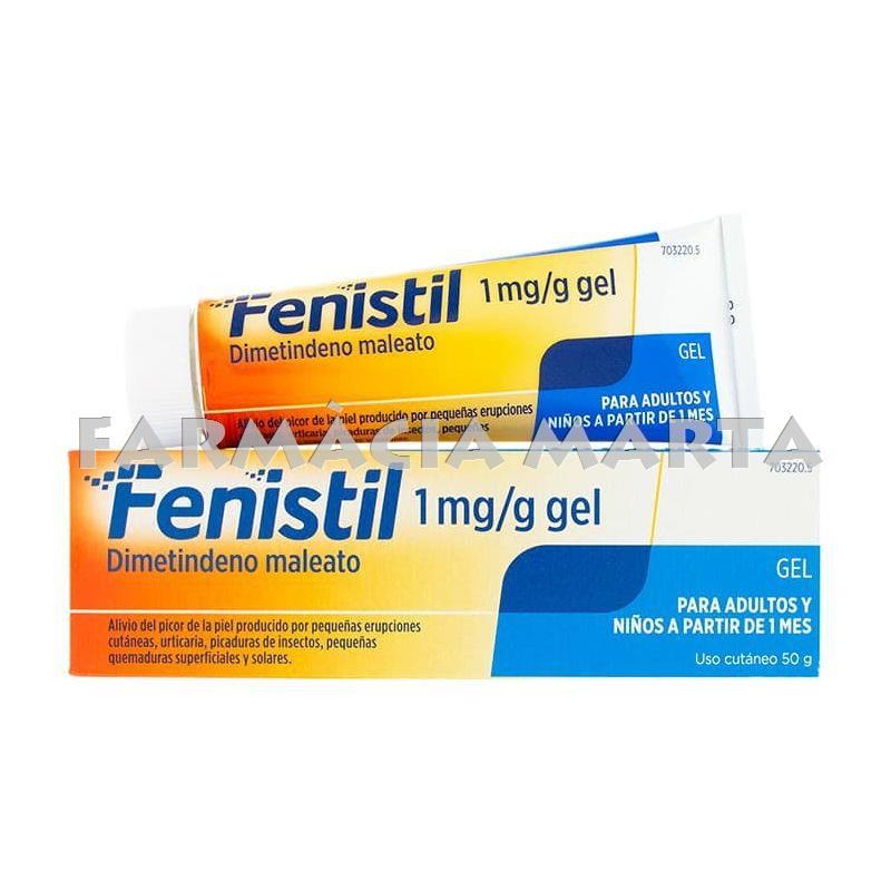 FENISTIL GEL 1MG/GR GEL 50 GR