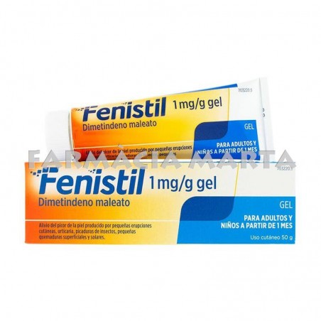 FENISTIL GEL 1MG/GR GEL 50 GR