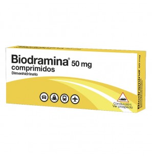 BIODRAMINA 50 MG 4 COMPRIMIDOS