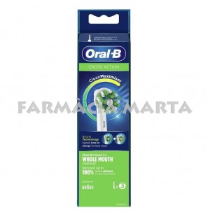 ORAL B PRO CROSS ACTION RECANVI 3 UNITATS