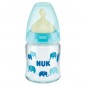 NUK BIBERON CRISTAL FIRST CHOICE 0-6 MESOS 120 ML