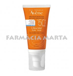 AVENE SOLAR ULTRA FLUID MAT SPF50+ 50 ML