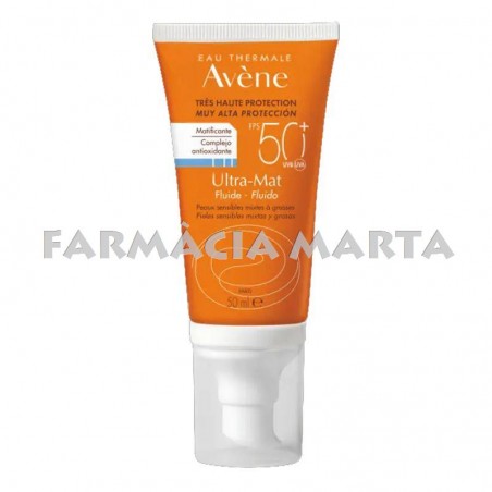 AVENE SOLAR ULTRA FLUID MAT SPF50+ 50 ML