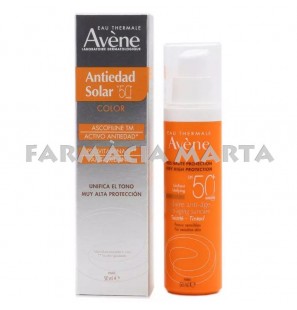 AVENE SOLAR ANTIEDAD COLOR SPF50+ CREMA 50 ML