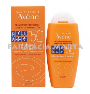 AVENE SOLAR FLUID SPORT SPF50+ 100 ML