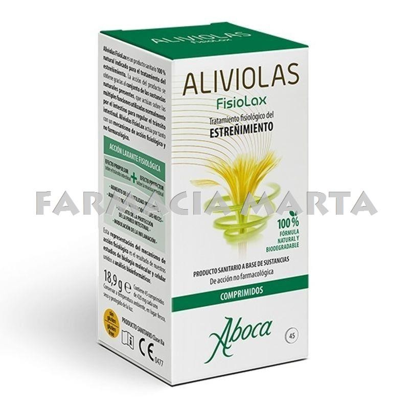 ALIVIOLAS FISIOLAX 45 COMPRIMITS