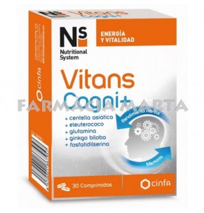 NS VITANS COGNI+ 30 COMPRIMITS