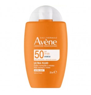 AVENE SOLAR ULTRA FLUID MAT SPF50+ 50 ML