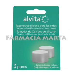 ALVITA TAPS SILICONA 3 PARELLS