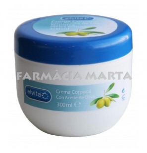 ALVITA CREMA CORPORAL A L'OLI D'OLIVA 300 ML