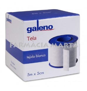 ESPARADRAP TELA BLANC GALENO 5mX5cm