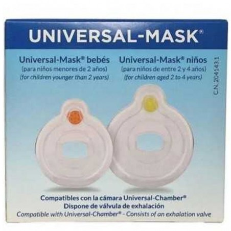 MASCARILLA UNIVERSAL MASK BEBES 2 UNITATS