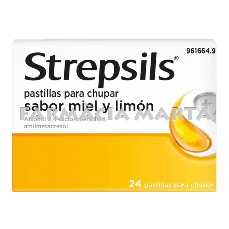 STREPSILS MIEL I LIMON 24 PASTILLES