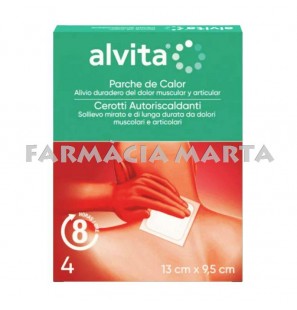 ALVITA PARCHE CALOR 4 UNITATS