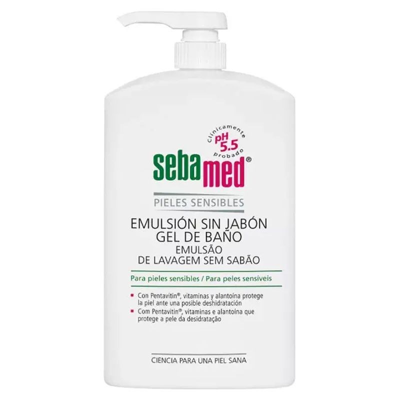 SEBAMED EMULSION SIN JABON GEL DE BANY 1 LITRE