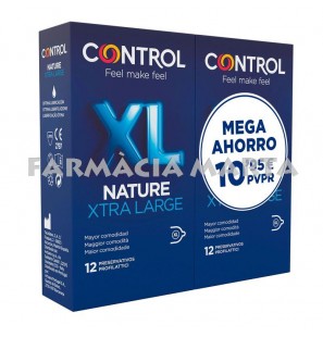 CONTROL NATURE XL 12 PRESERVATIUS OFERTA