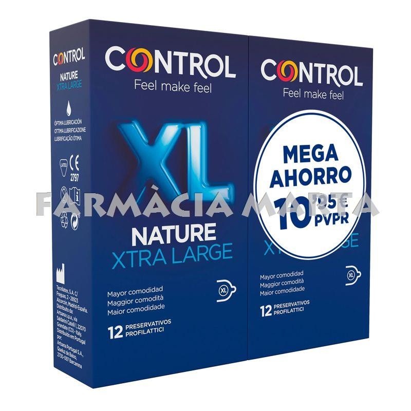 CONTROL NATURE XL 12 PRESERVATIUS OFERTA