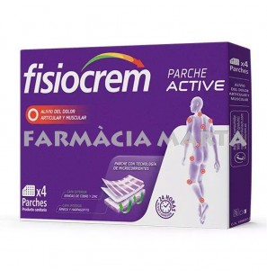 FISIOCREM PARCHE ACTIVE 4 UNITATS