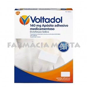 VOLTADOL 140 MG AMB MEDICAMENT 10 APÒSITS