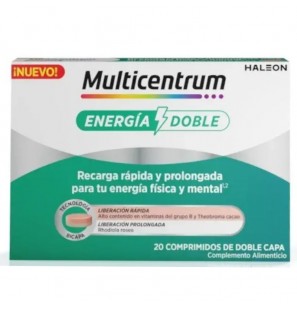 MULTICENTRUM ENERGÍA DOBLE CAPA 20 COMPRIMITS